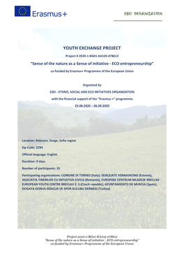 Youth Exchange Project