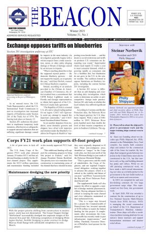 Exchange Opposes Tariffs on Blueberries Interview with Section 201 Investigation Underway at ITC Steinar Nerbovik by Imports in the Same Industry