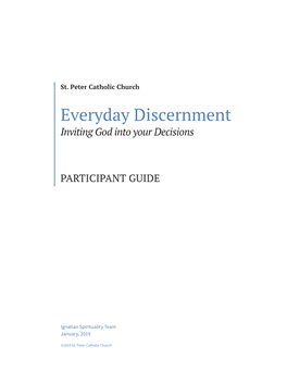 Everyday Discernment Inviting God Into Your Decisions