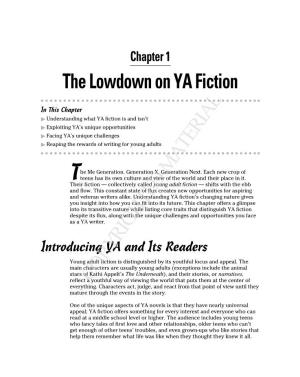 The Lowdown on YA Fiction