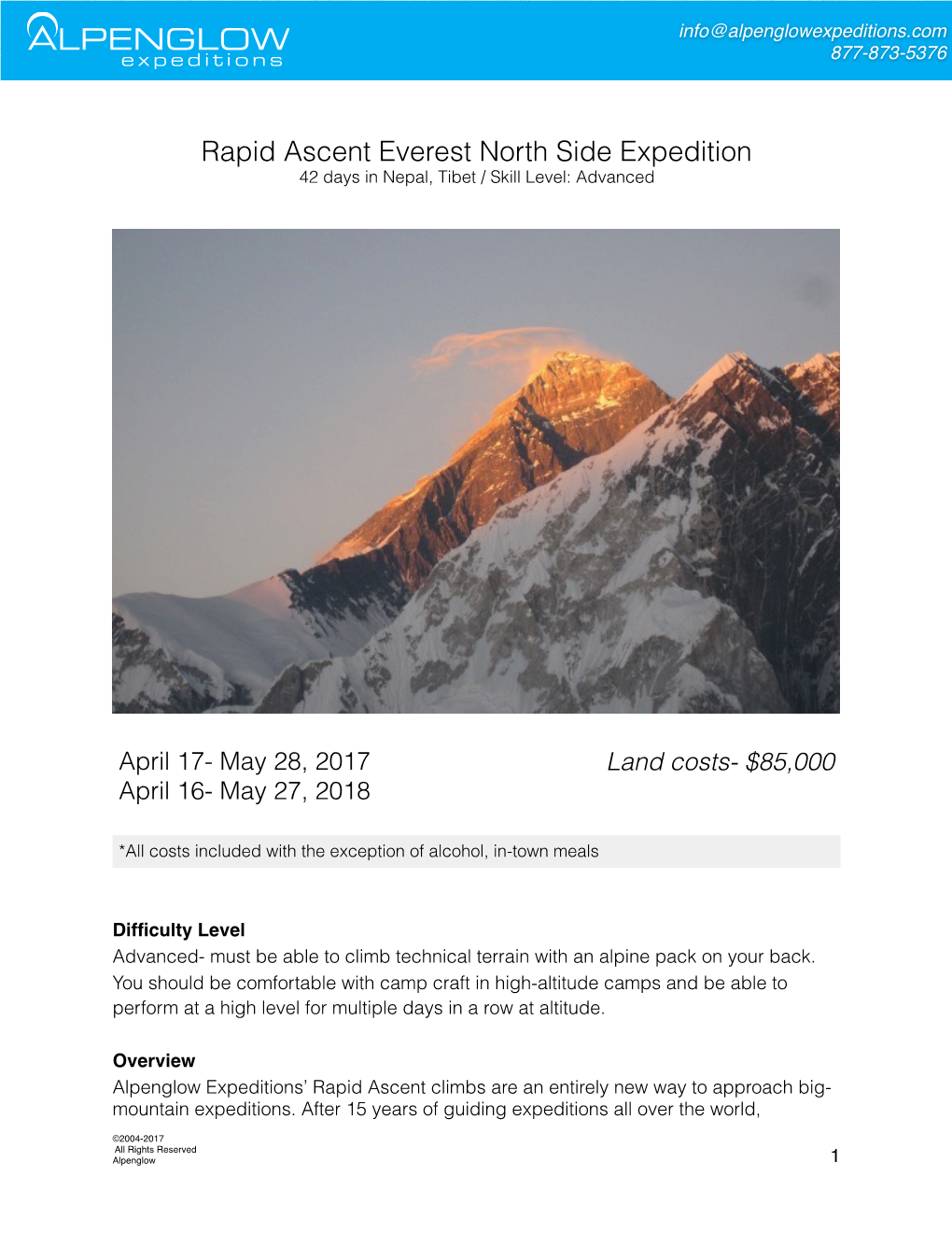 Everest North Side 2017 .Pages