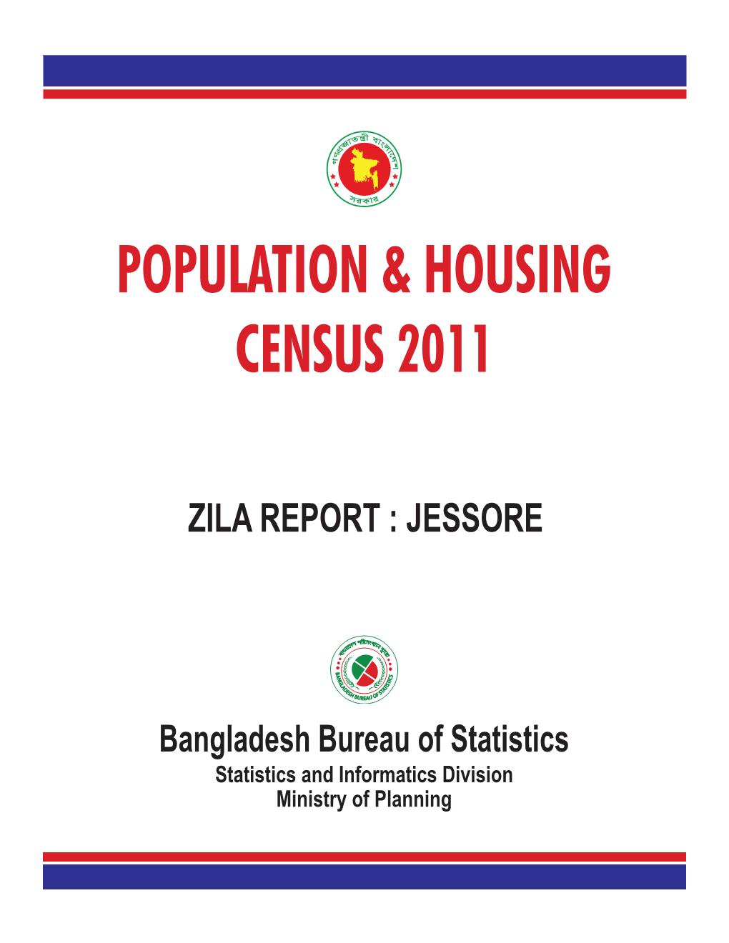 POPULATION & HOUSING CENSUS 2011 -..:: Bangladesh Bureau Of