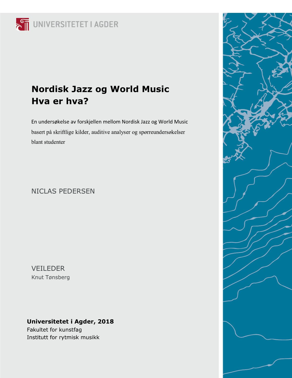 Nordisk Jazz Og World Music Hva Er Hva?