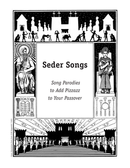Seder Songs: Song Parodies to Add Pizzazz to Your Passover