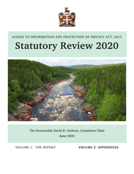 Statutory Review 2020