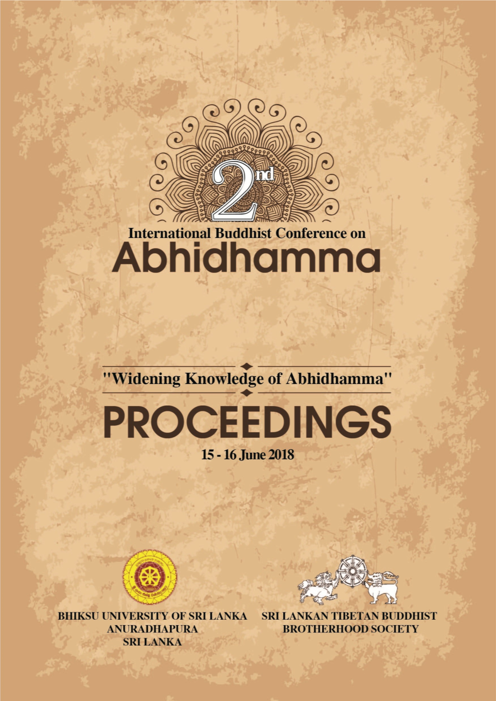 International Buddhist Conference on Abhidhamma (Ibca 2018)