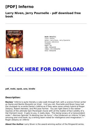 (PDF) Inferno Larry Niven, Jerry Pournelle