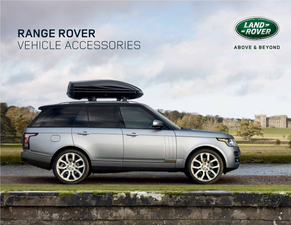 Range Rover Vehicle Accessories