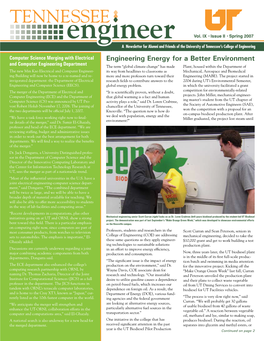 Tennessee Engineer Newsletter, Spring 2007