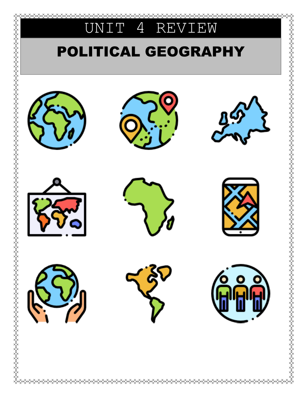 Unit 4 Review Political Geography
