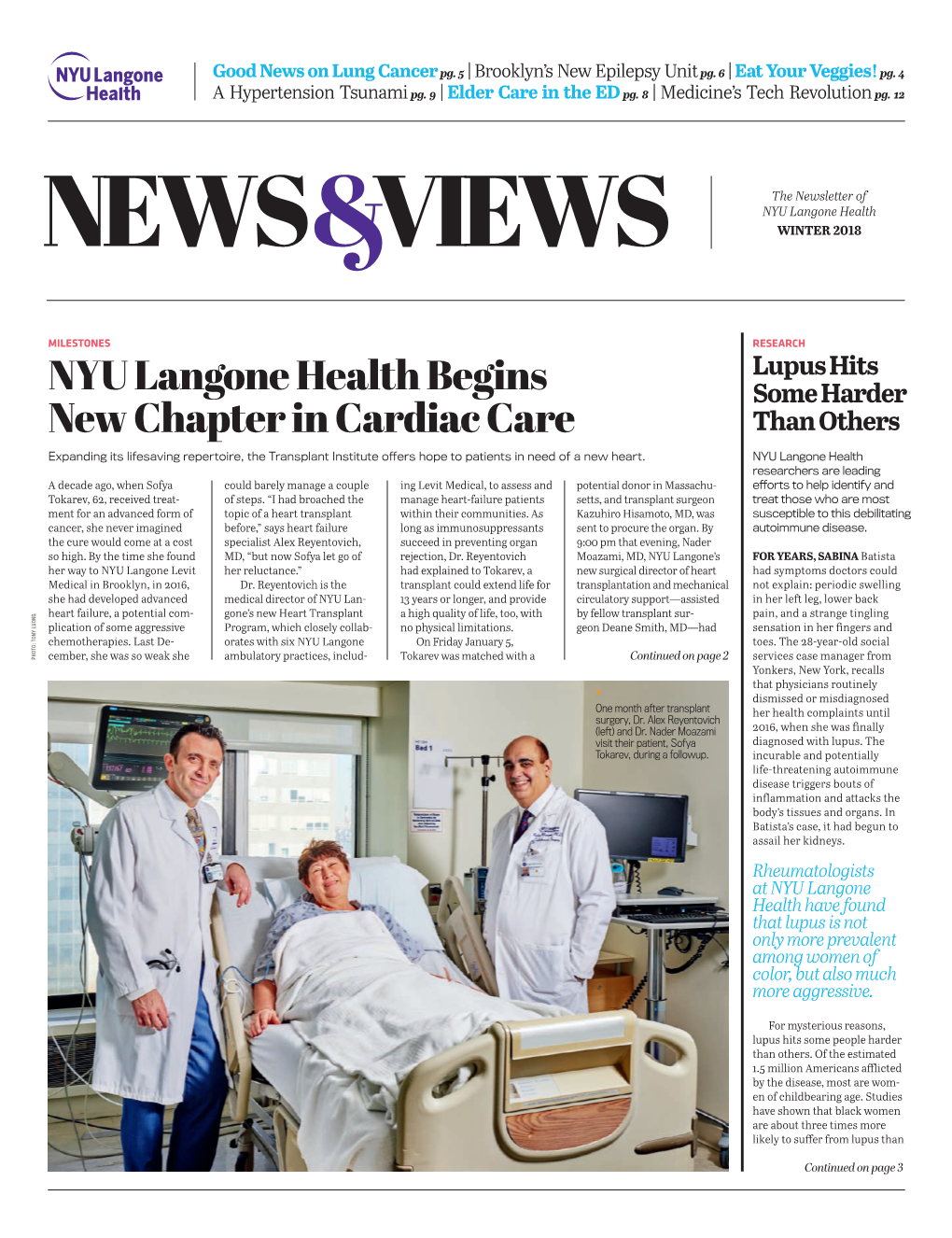 NYU Langone Health Begins New Chapter in Cardiac Care