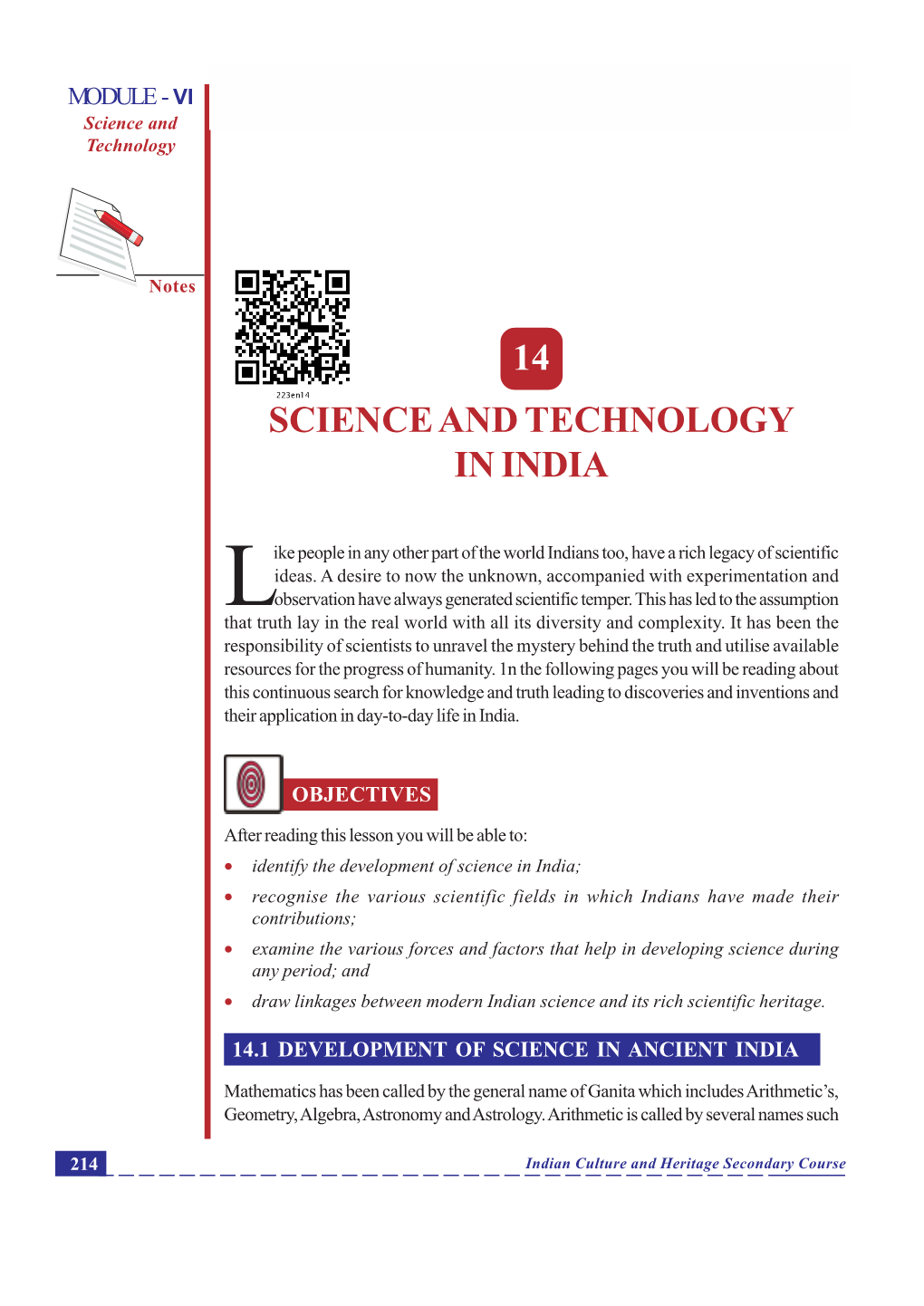 14 Science and Technology in India