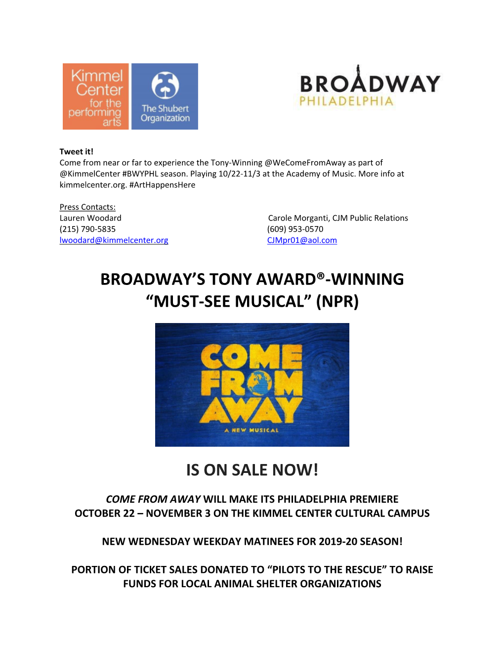 Broadway's Tony Award