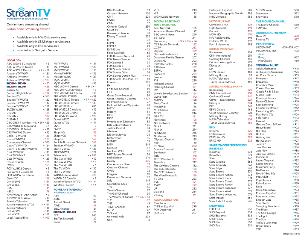 Stream Tv Channel Guide.Pdf