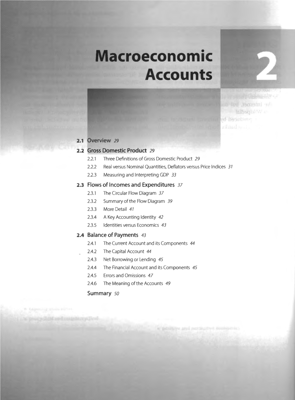 Macroeconomic Accounts 29