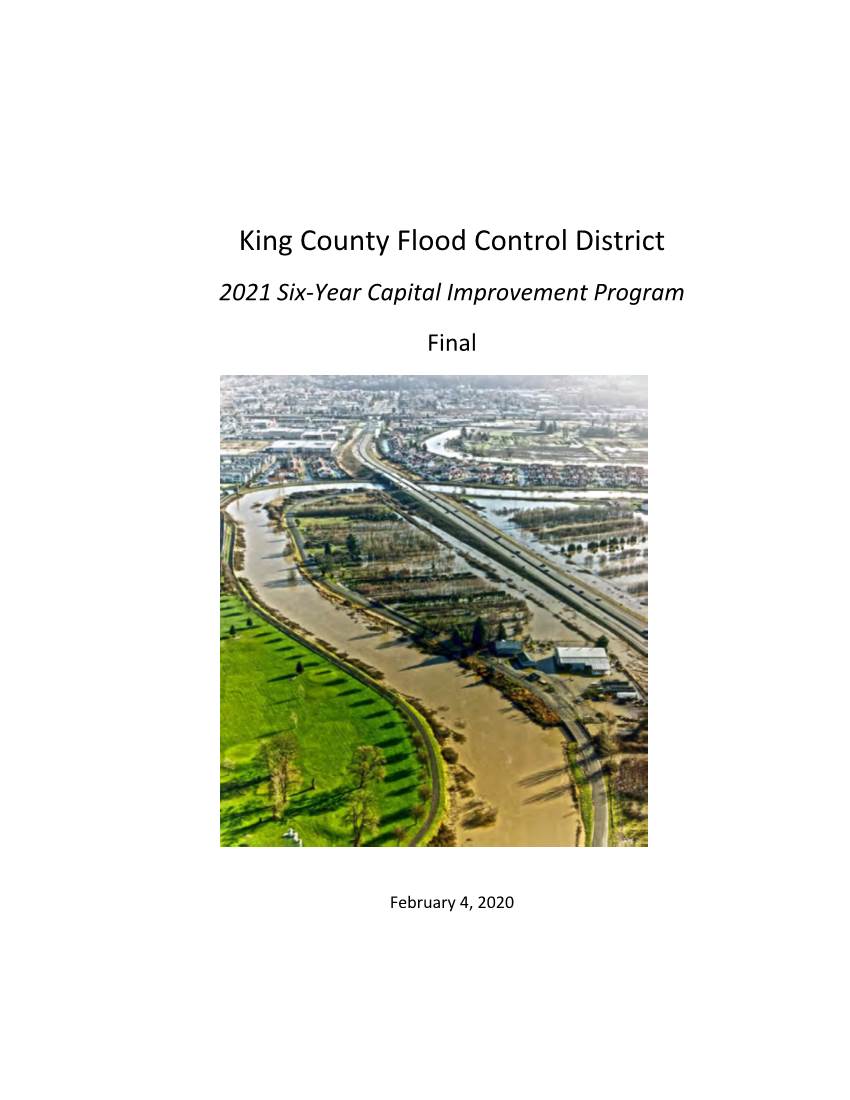2021 Six-Year Capital Improvement Plan Book