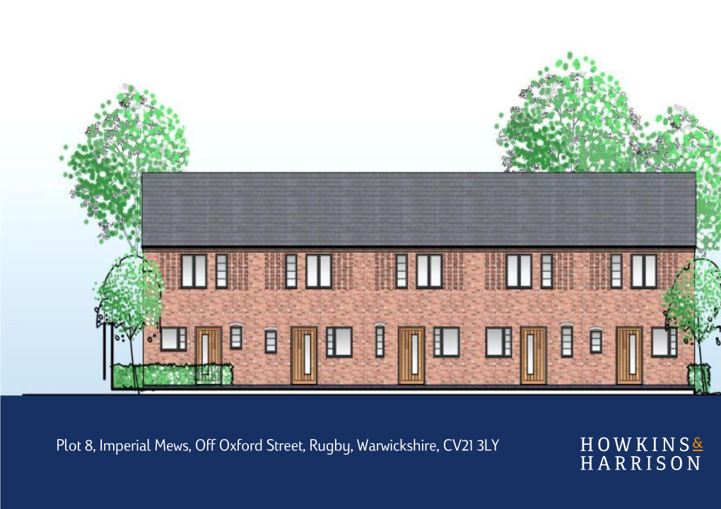 Plot 8, Imperial Mews, Off Oxford Street, Rugby, Warwickshire, CV21 3LY