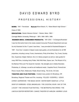 David Edward Byrd