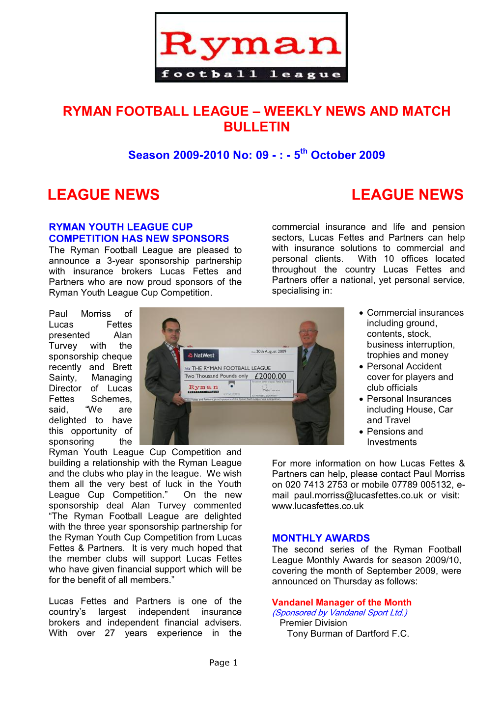 League News League News