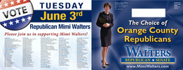 Republican Mimi Walters