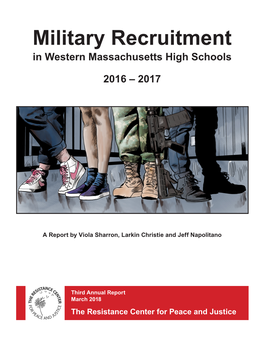 Military Recruitment in Western Massachusetts High Schools