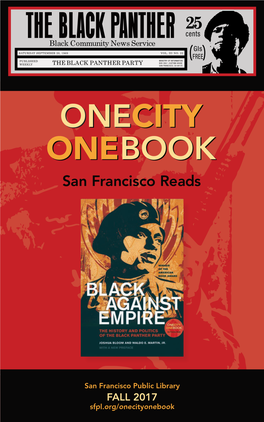 One City One Book 2017 Program Guide