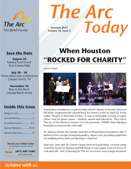 When Houston “ROCKED for CHARITY”