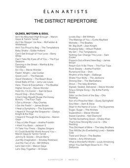 The District Repertoire