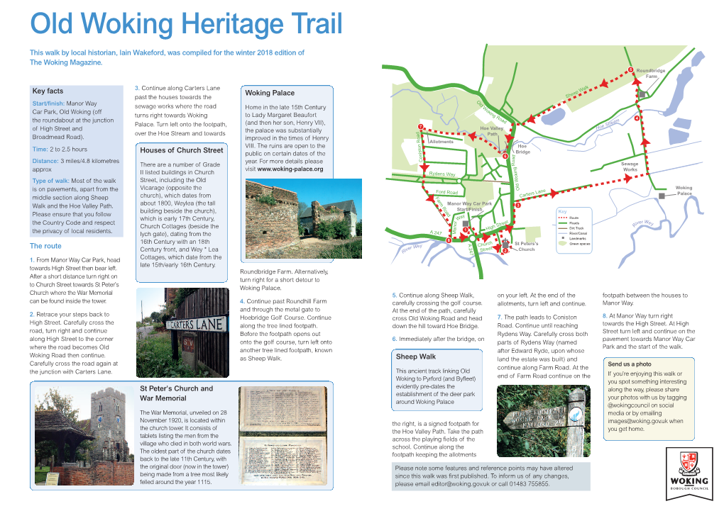 Old Woking Heritage Trail