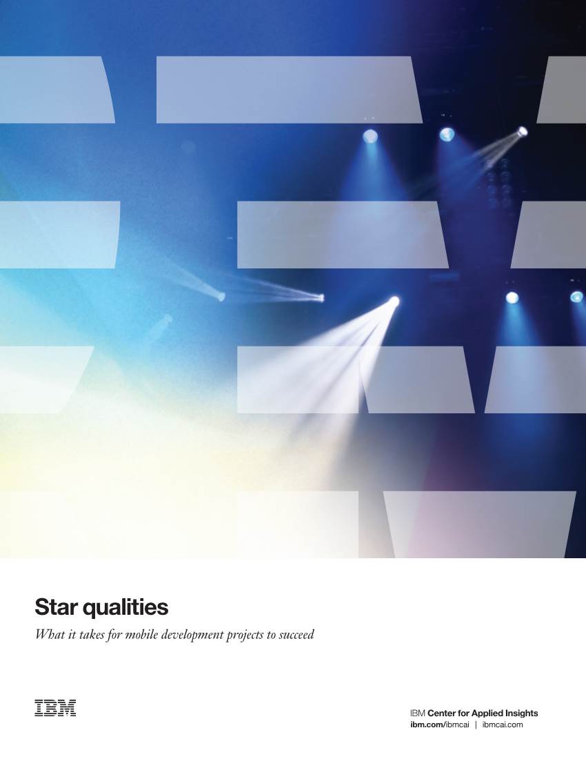 Star Qualities: What It Takes for Mobile Development Projects to Succeed