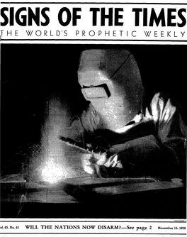 The World's Prophet C Weekly