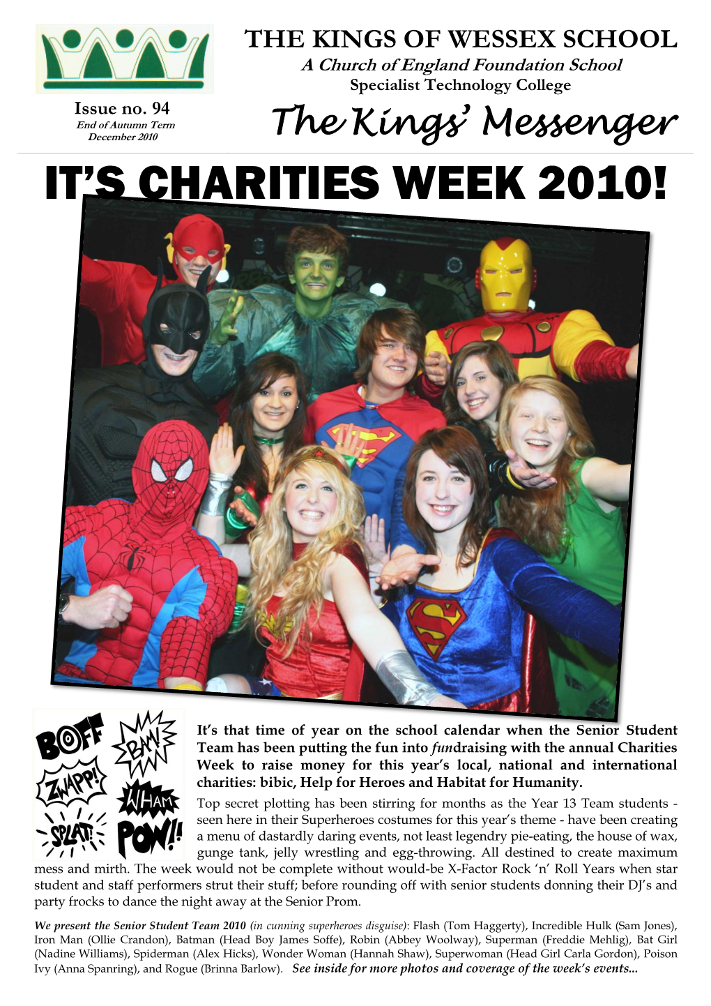 It's Charities Week 2010!