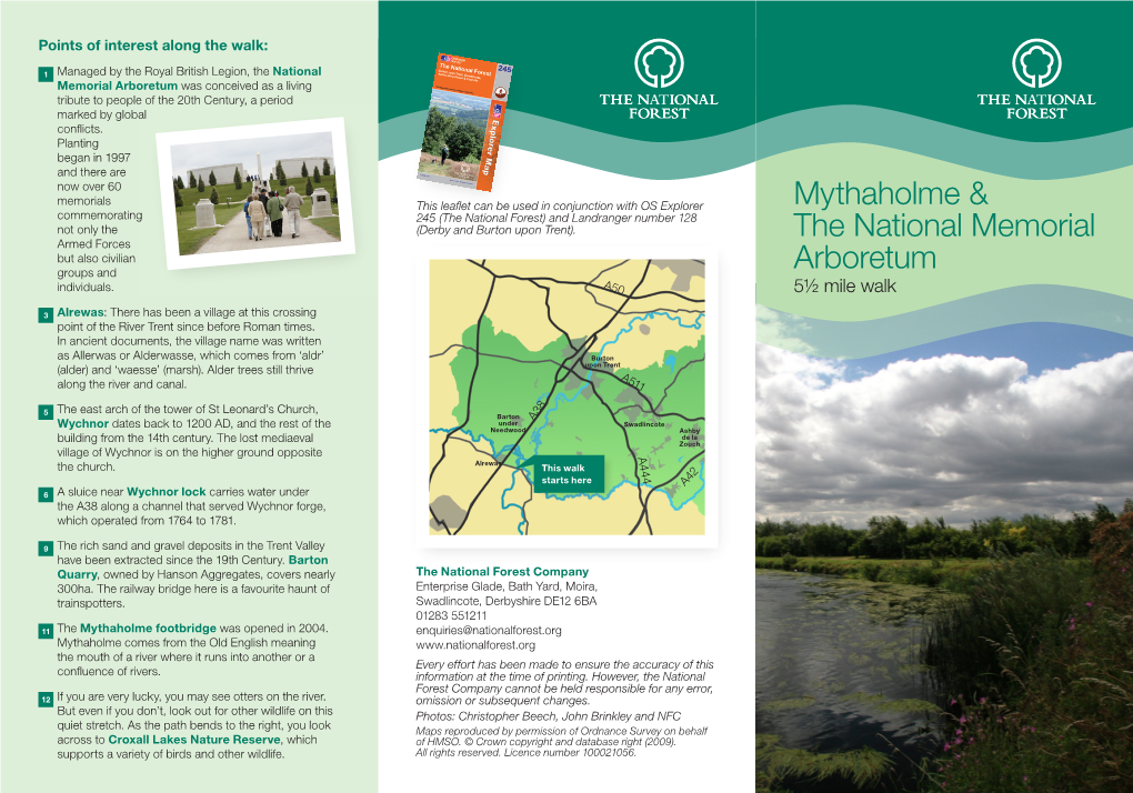 Mythaholme & the National Memorial Arboretum