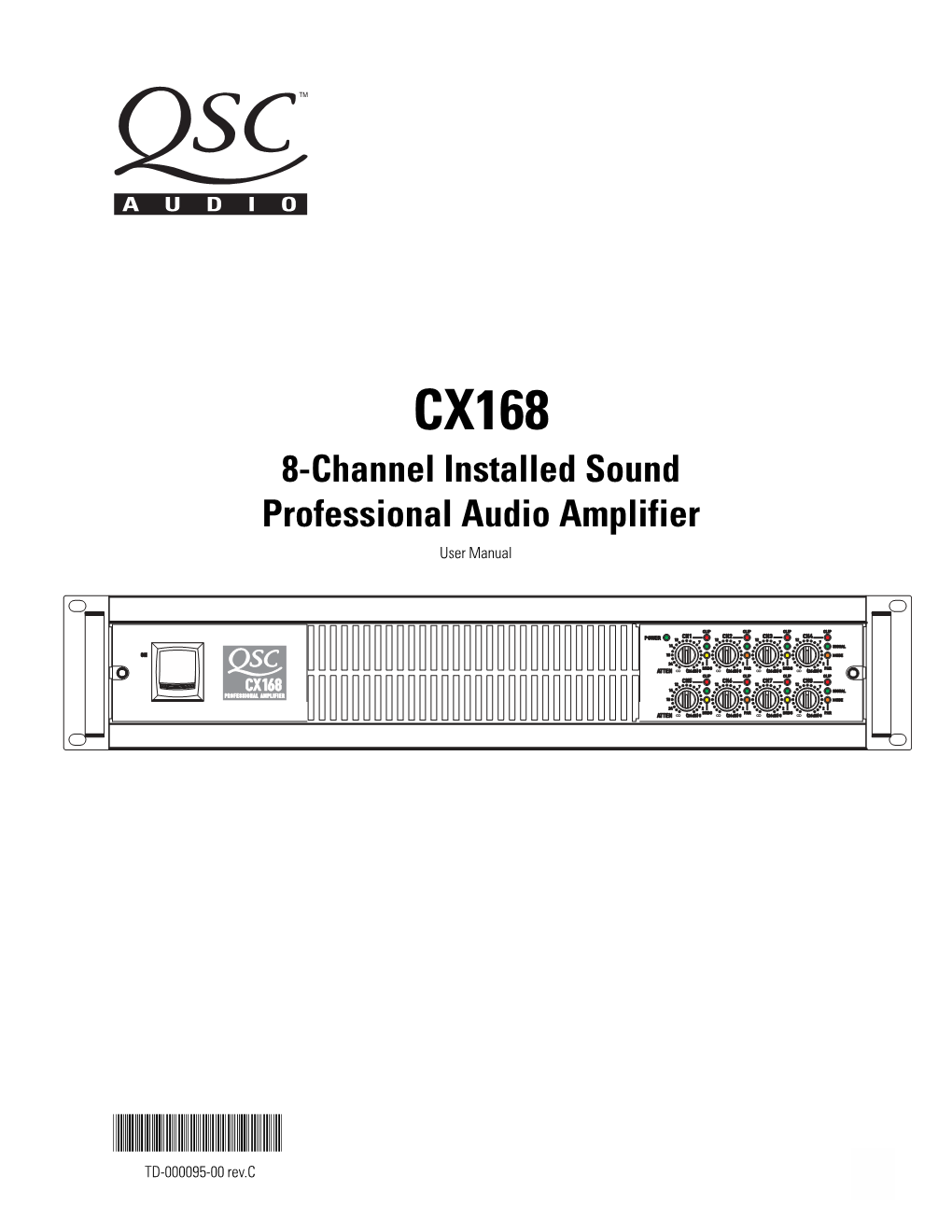 User Manual for the CX168 Power Amplifier