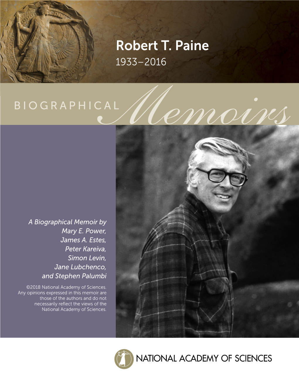 Robert T. Paine 1933–2016