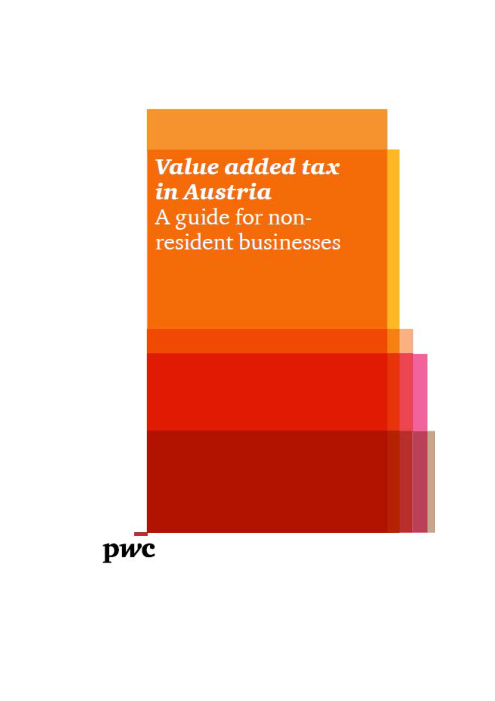 VAT Guide "Value Added Tax in Austria"