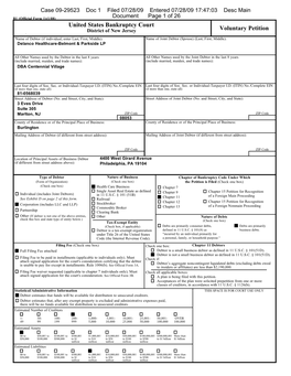 Bankruptcy Forms