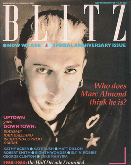 BLITZ Issue No 34 Sept 1985