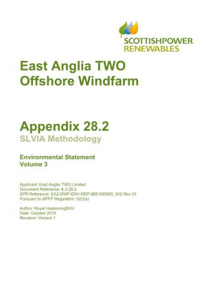 East Anglia TWO Offshore Windfarm Appendix 28.2
