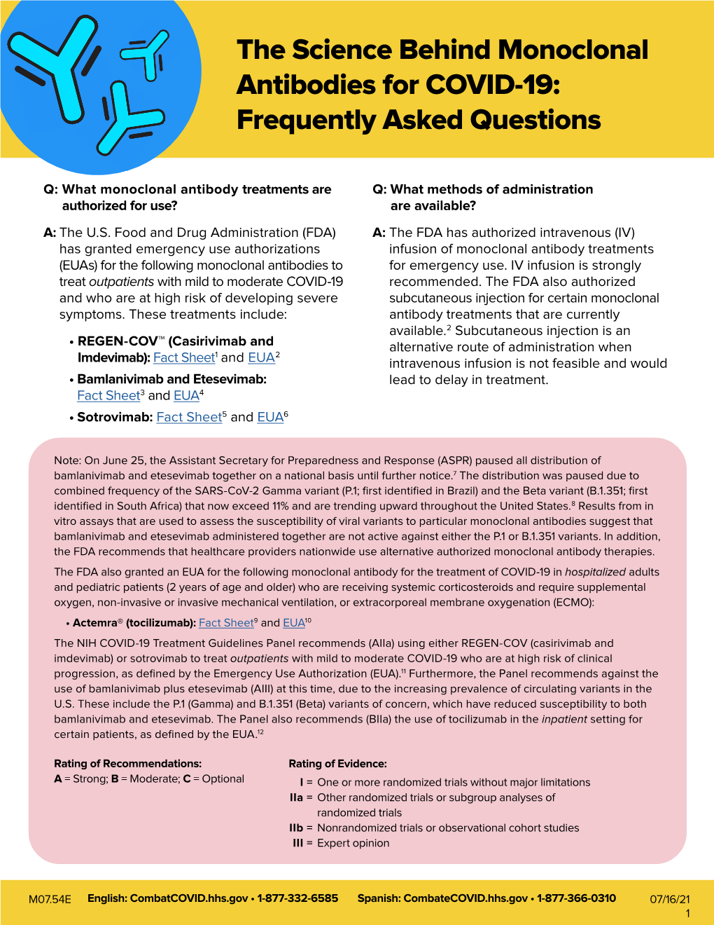 The Science Behind Monoclonal Antibodies for COVID-19: Frequently Asked Questions