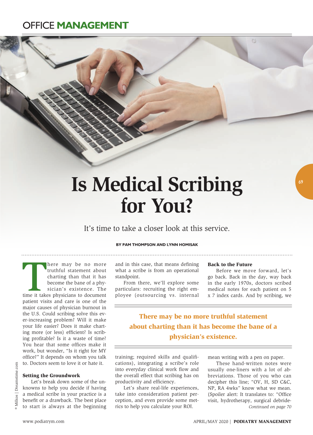 Is Medical Scribing for You?