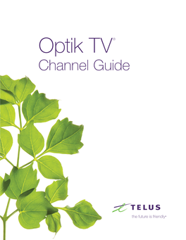Optik TV Channel Listing Guide 2018
