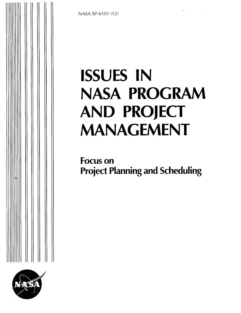 Issues in Nasa Program and Project Management