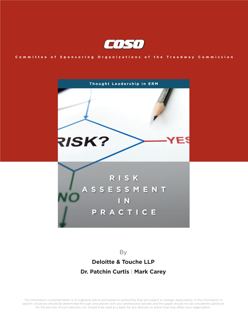 Download in PDF Risk Assessment in Practice