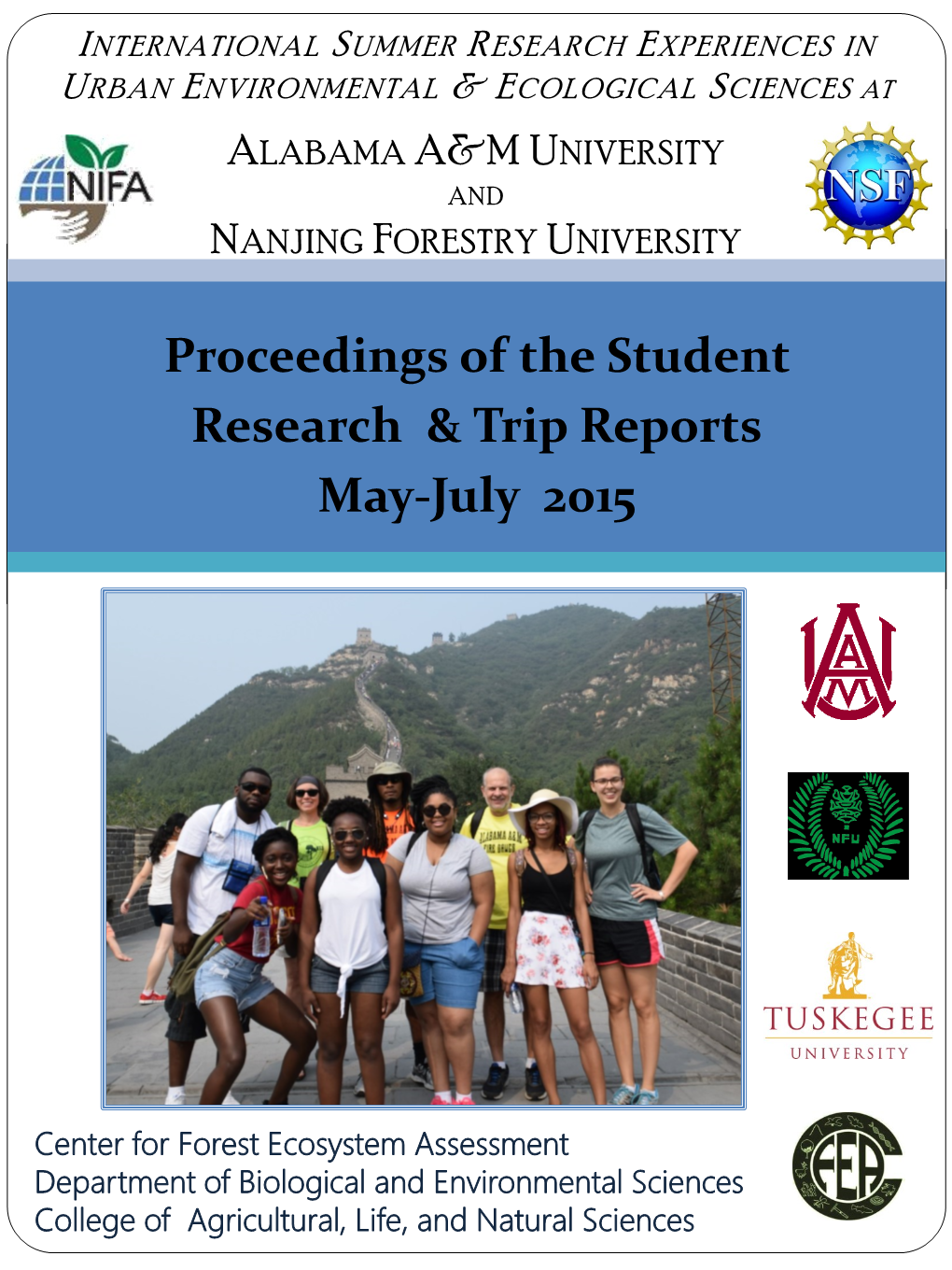 Read the 2015 Student Proceedings