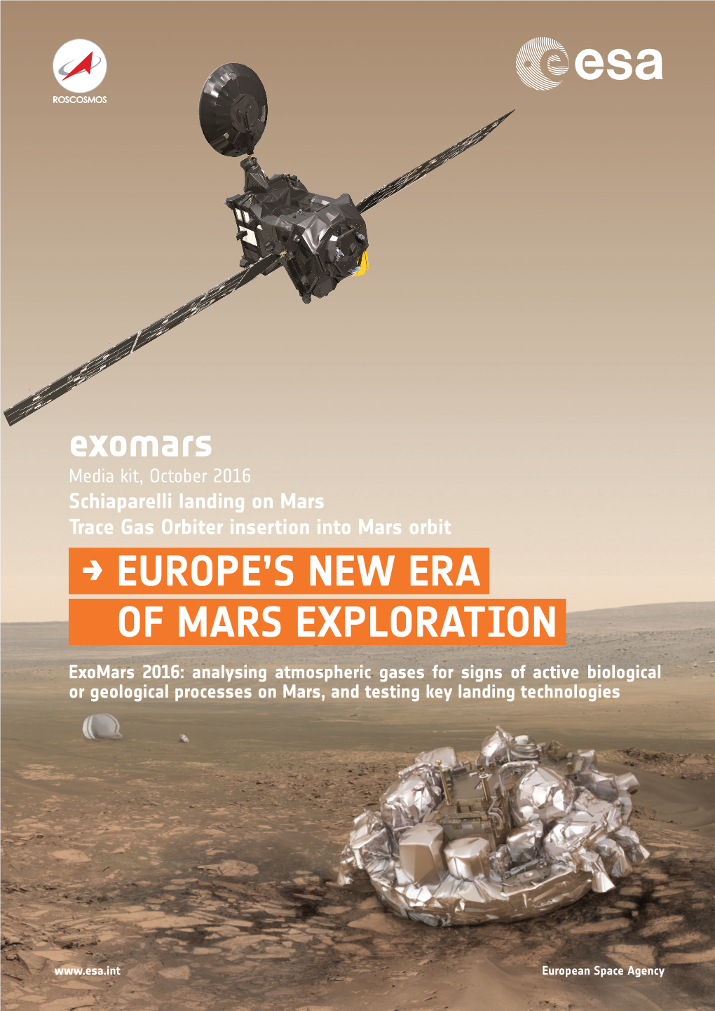 → Europe's New Era of Mars Exploration