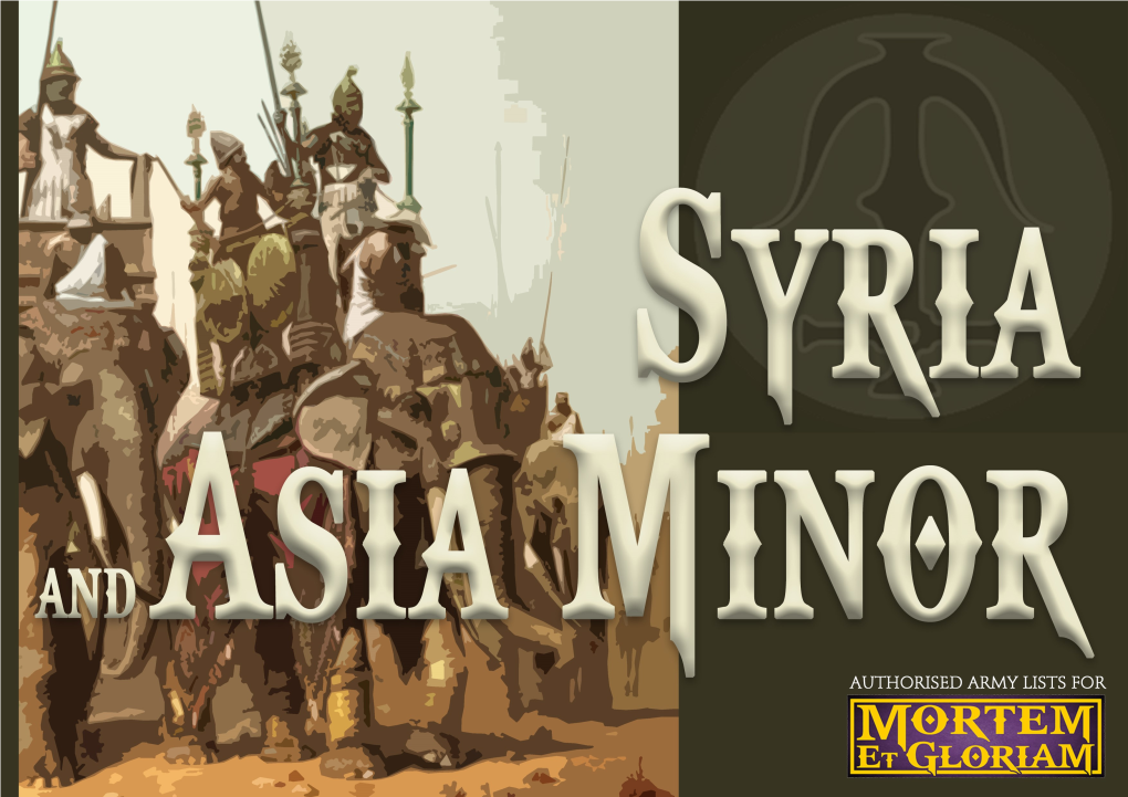 Syria and Asia Minor