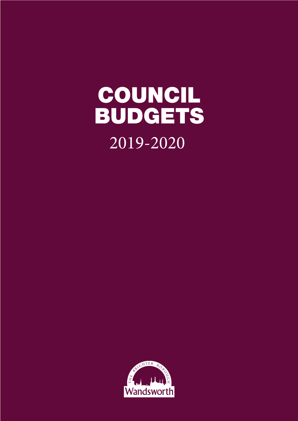 Council Budget 2019/20