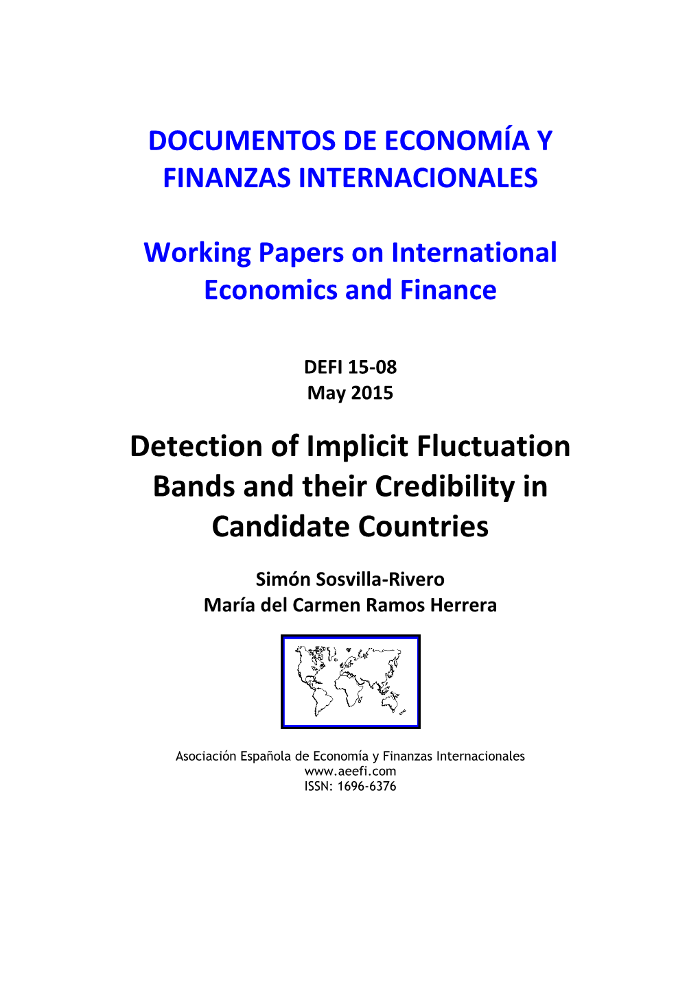 2015 / DEFI 15-08 Detection of Implicit Fluctuation Bands and Their