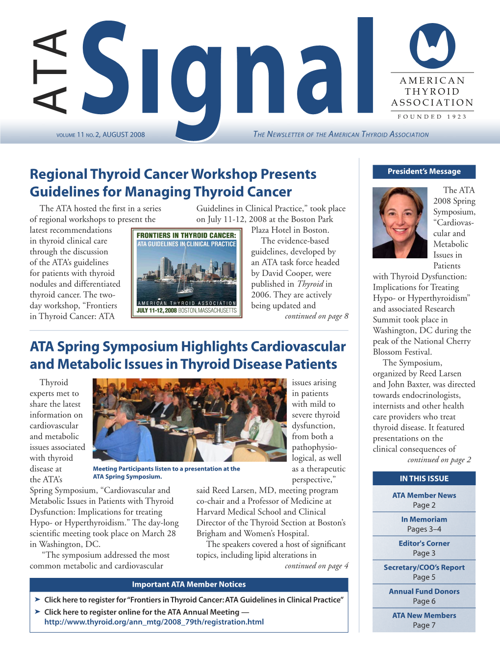 ATA SIGNAL August 2008